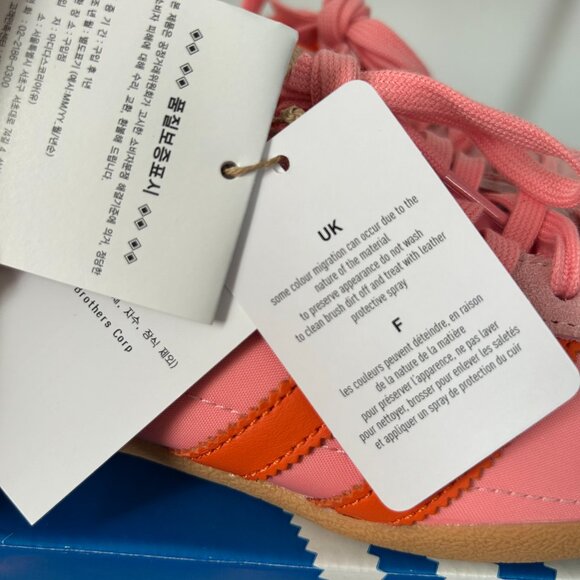 Adidas Originals Tokyo Women’s Sneakers Pink Orange Gold Size 6.5 New With Box - Picture 12 of 14